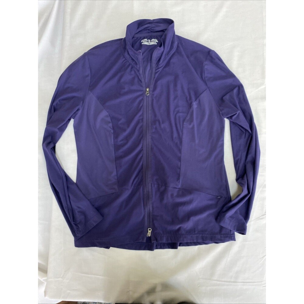 Royal Robbins Women’s Large Purple Full Zip Lightweight Active Jacket